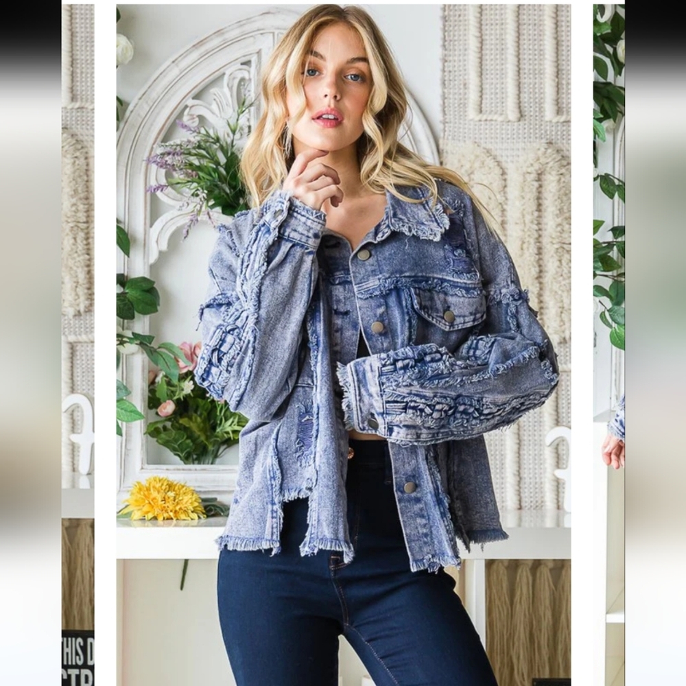 Mineral Distressed Jacket
